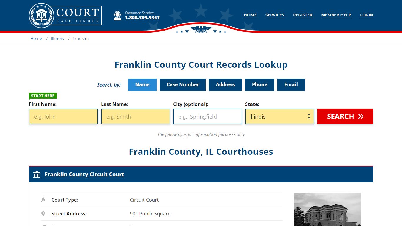 Franklin County Court Records | IL Case Lookup